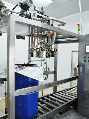 Máquina de enchimento automática do BABADOR SUS304 para o suco de fruto baseado planta do leite