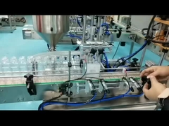 Liquid Juice Filler Capping and Labeling Machine For Shampoo Water Oil Juice