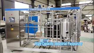 Máquina de pasteurização