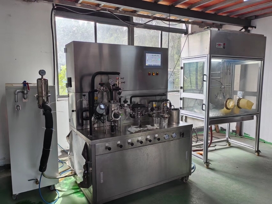 Máquinas de laboratório de pequena escala Pasteurizador UHT DSI Máquina de esterilização para suco de frutas de leite