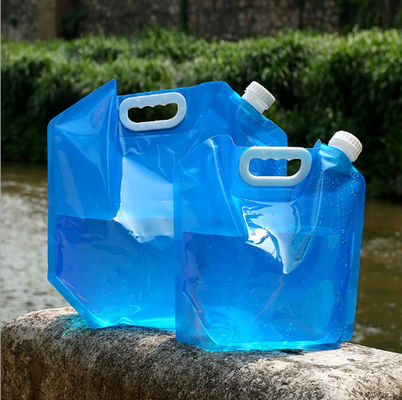Malote plástico de caminhada dobrável da água de 5l 10l