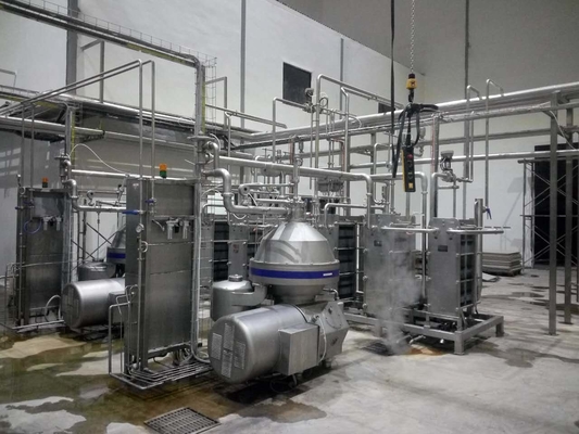 Máquina de produção de leite de banana / baunilha completa