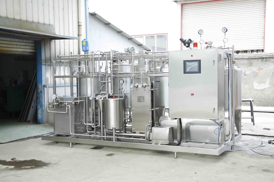 SUS304/316 Equipamento de linha de processamento de leite de soja/amendoe/avena/arroz para fábrica de laticínios