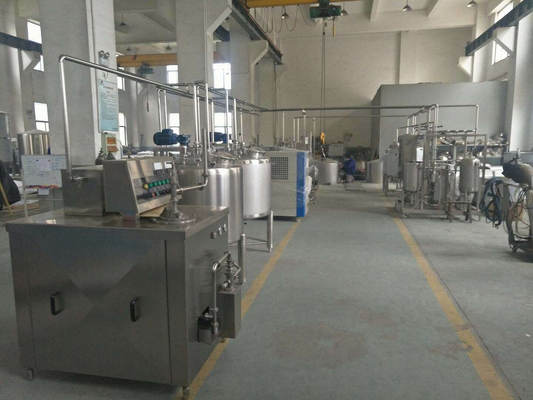 500-30000L/H Instalação de produção de sorvete personalizada Completa linha de processamento de sorvete macio/duro máquina de sorvete com PLC