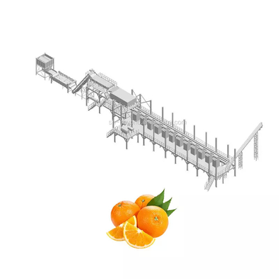 Máquina automática de suco de laranja personalizável Máquina de processamento de suco novo Máquina de processamento de frutas completa Pulpa de mandarina