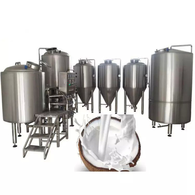 Máquina de processamento de leite de coco/água personalizada Máquina de extração de suco de frutas Máquina de extração de pressão