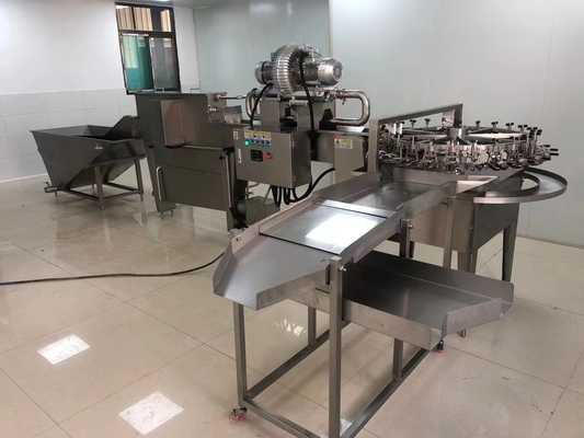Máquina para quebrar ovos com função de separação de copos para produtos de ovo branco