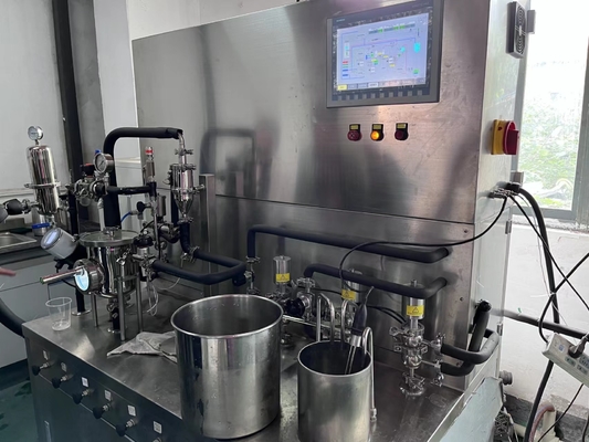VTIS Esterilizador asséptico / Tratamento flash UHT Esterilização para creme de coco / Laboratório Uht máquina de processamento de leite