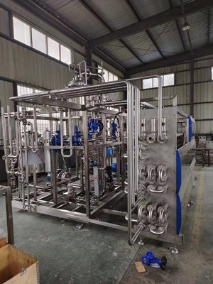 Esterilização direta a vapor Nova tecnologia do esterilizador DSI / máquina de esterilização UHT