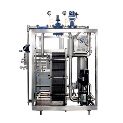 Maquinaria do pasteurizador do UHT do grau de 8T/H SUS304 135-150 para o leite