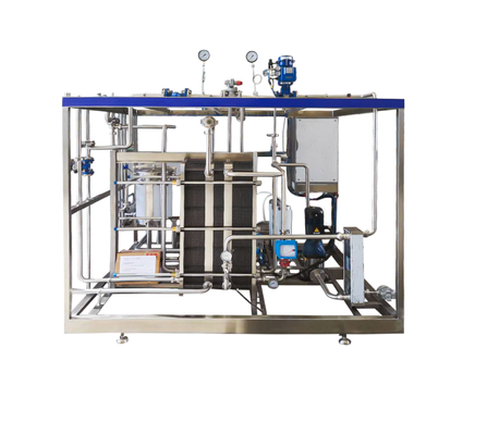 Maquinaria do pasteurizador do UHT do grau de 8T/H SUS304 135-150 para o leite