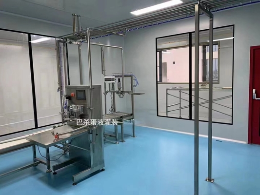 Pasteurizador automático de ovos com homogeneizador e equipamento líquido de arrefecimento de ovos / processamento de ovos para aquecimento