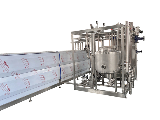 Pasteurizador automático de ovos com homogeneizador e equipamento líquido de arrefecimento de ovos / processamento de ovos para aquecimento