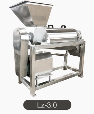 Extractor industrial de suco de gengibre por esmagamento e extração de suco com cabeça reguladora de pressão ajustável
