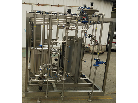 Máquina de pasteurização personalizada de 0,5-20T/H para linha de processamento de suco de laranja/maçã/coco com PLC SUS304/316