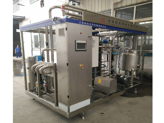 Máquina de pasteurização personalizada de 0,5-20T/H para linha de processamento de suco de laranja/maçã/coco com PLC SUS304/316