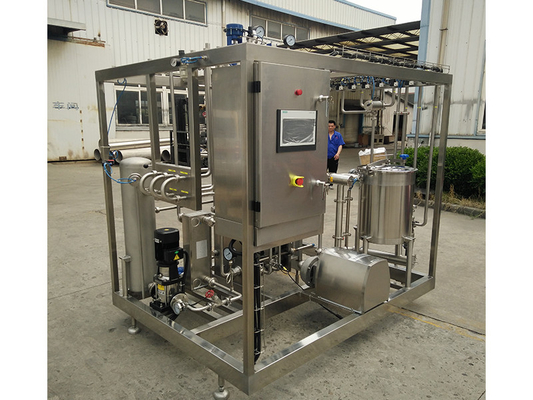 Pasteurizador de alto desempenho para a indústria de bebidas lácteas Máquina de pasteurização de tecnologia avançada SUS304/316