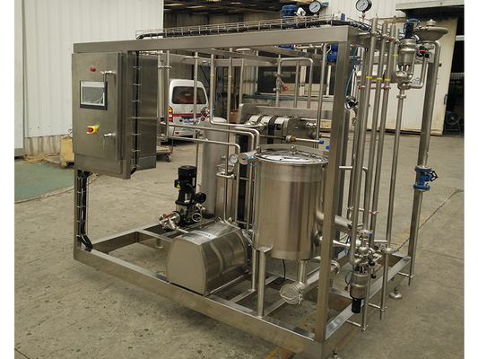 Máquina de pasteurização personalizada de 0,5-20T/H para linha de processamento de suco de laranja/maçã/coco com PLC SUS304/316