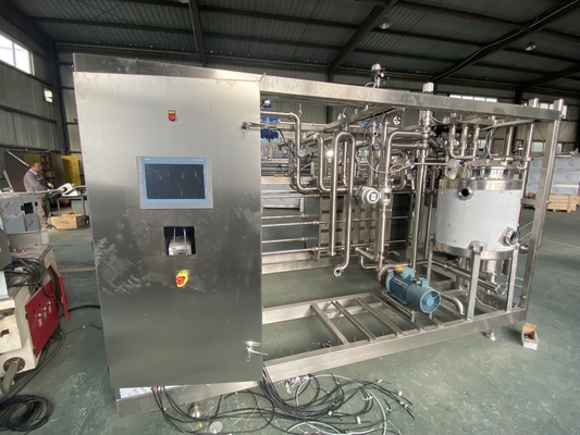 Capacidade personalizável 500-20000 l/h Pasteurizador para linha de processamento de coco Água de coco / Leite de coco
