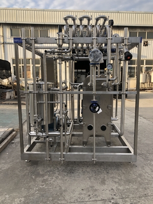 Máquina de esterilização de produtos alimentícios líquidos para leite, suco de frutas, ovos e bebidas