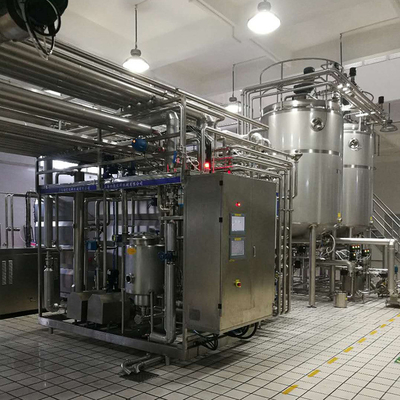 Máquina de esterilização de água de coco Uht esterilizador de leite de coco Sus304/316 totalmente automático fácil de operar personalizado