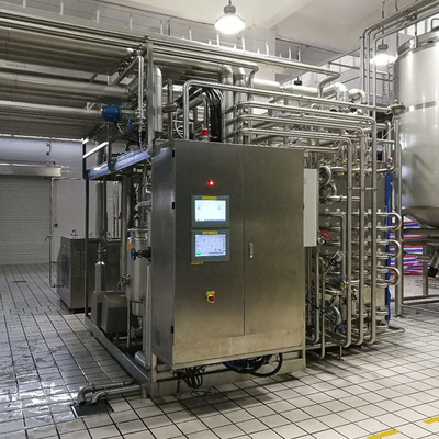 Máquina de esterilização UHT totalmente automática para indústria de laticínios e bebidas com PLC Novo esterilizador UHT SUS304/316