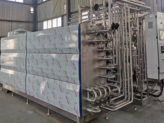Máquina de esterilização de troca de calor tubular