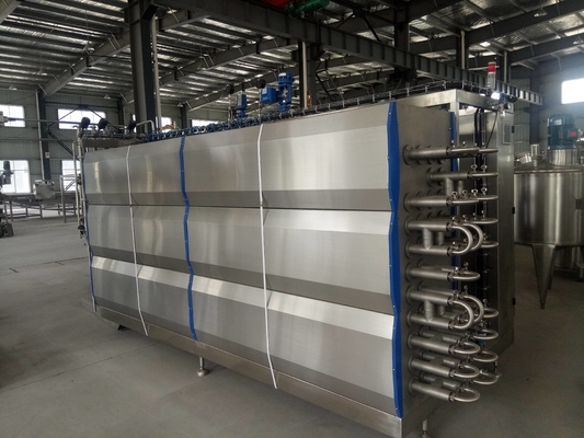 Equipamento de esterilização Uht totalmente automático e rentável para fábrica de alimentos e bebidas