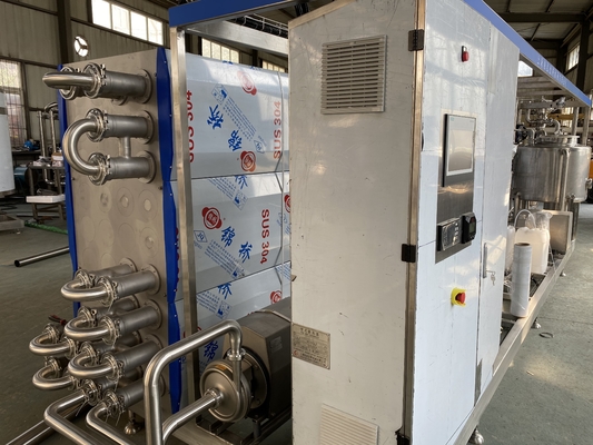 Máquina de esterilização de aço inoxidável304/316 UHT Máquina de esterilização de suco de manga/maçã/coco