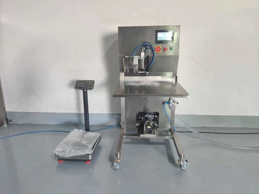 Venda a quente Semi-automático não-aseptico BIB preenchimento para 2L/5L/15L Saco em Caixa Fruta Jiuce / Leite / Máquina de Enchimento de Óleo com PLC