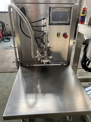 Máquina de enchimento de BIB não asséptica personalizada SUS304/316 para sacos de 1-25L em embalagem de enchimento de óleo / suco / molho com PLC
