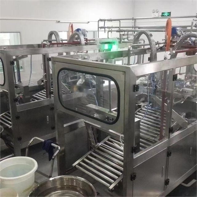 Máquina de enchimento de BIB asséptica totalmente automática para saco contínuo de 1-25L em caixa de enchimento de suco de laranja/mango/ananas com PLC