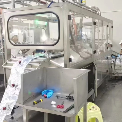 Máquina de enchimento de BIB asséptica automática completa de alto custo para 1-25L contínuo em saco em caixa Filler de leite de coco