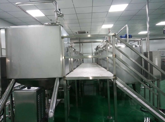 Linha de processamento de leite UHT de poupança de energia Solução de leite UHT personalizada de alta qualidade e confiável 500-20000L/H SUS304/316