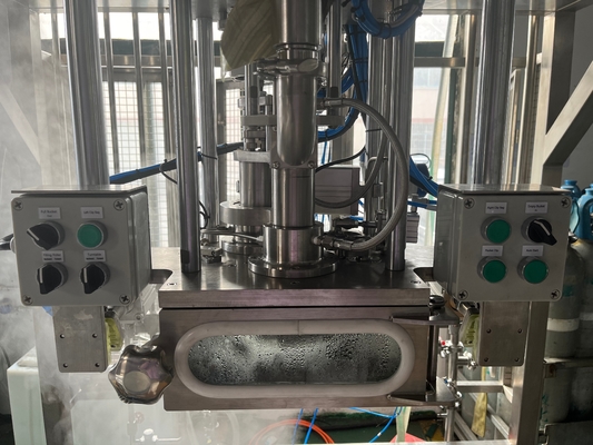 SUS304/316 20-1000L BID Bag em Máquina de Enchimento Aséptica em Tambor para Enchimento de Caixa de Suco/Marmelada/Pulpa de Tonelada com PLC