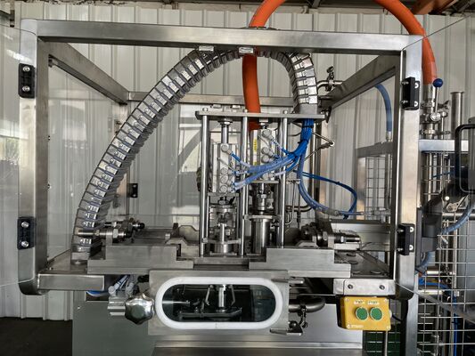 Tecnologia de enchimento asséptico de aço inoxidável que garante embalagens estéreis higiênicas para produtos líquidos e semi-líquidos sensíveis