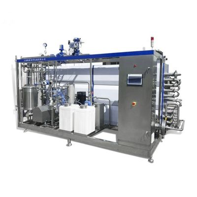 Máquina tubular do esterilizador do leite de UHT do controle de programa do PLC