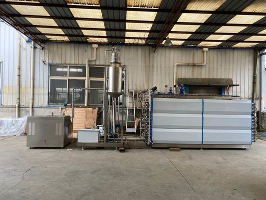 material tubular da máquina SUS304 do esterilizador do leite de UHT 1000L