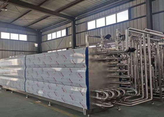 Esterilizador SUS304 de alta temperatura tubular para o leite